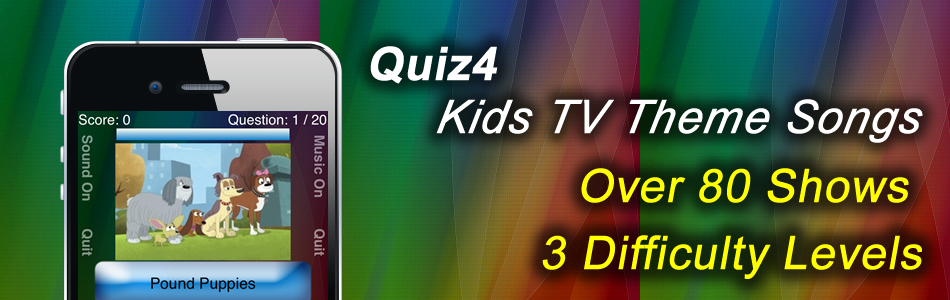 Quiz4 Kids TV Theme Songs the iOS App Store