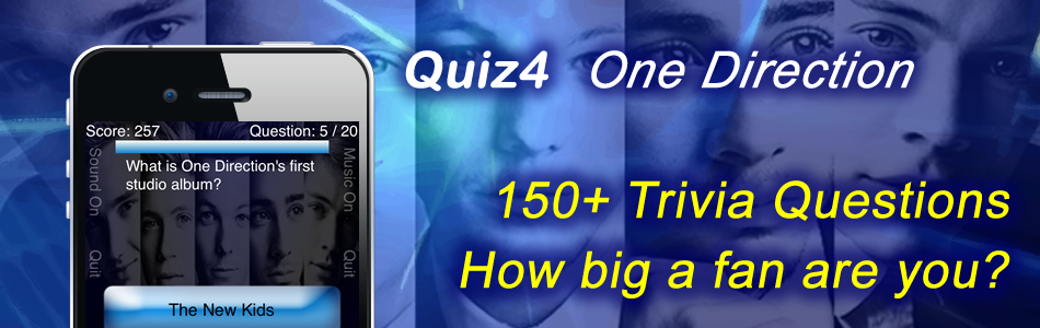 Quiz4 One Direction Trivia in the iOS App Store